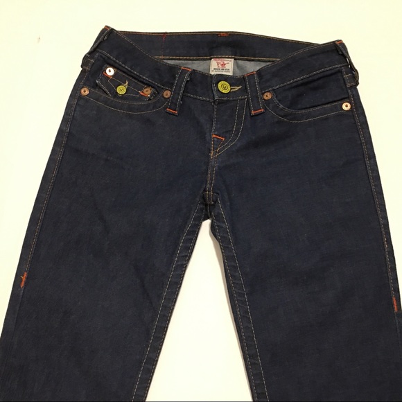 True Religion  "Becky" Boot Cut Jeans Size 26 - Picture 4 of 8